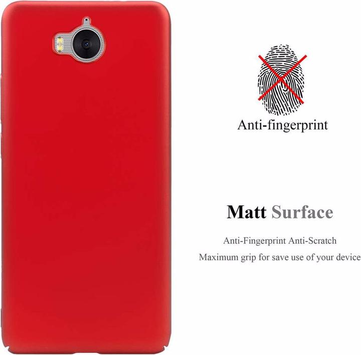 Actual product image Cadorabo Hard Cover Matt Metal Cover (Huawei Y6 (2017))