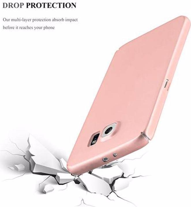 Produktbild Cadorabo Hard Cover Matt Metall Cover (Samsung Galaxy S6)