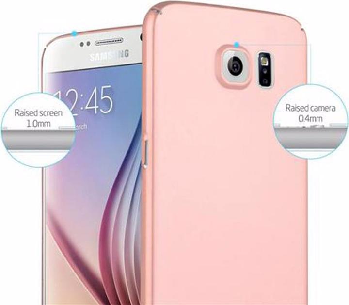 Produktbild Cadorabo Hard Cover Matt Metall Cover (Samsung Galaxy S6)