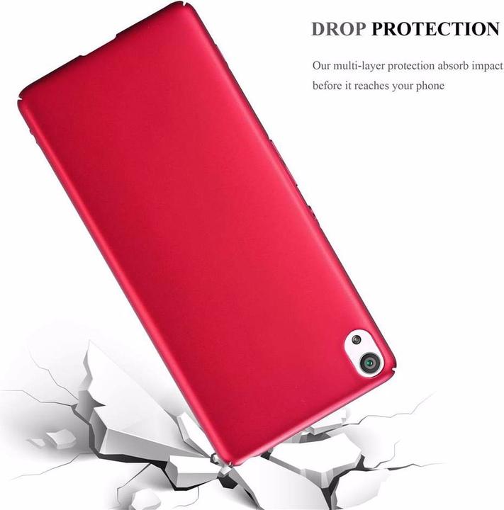 Actual product image Cadorabo Hard Cover Matt Metal Cover (Sony Xperia XA)