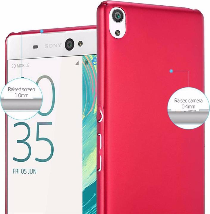 Actual product image Cadorabo Hard Cover Matt Metal Cover (Sony Xperia XA)