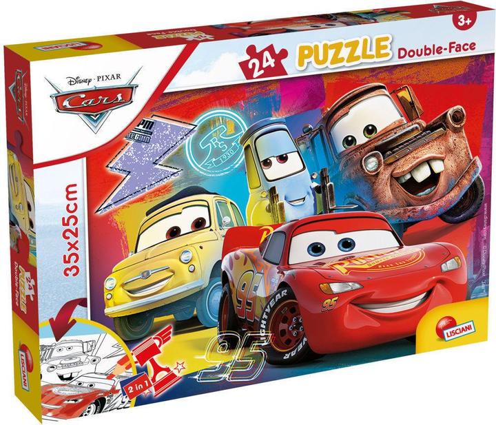 Immagine prodotto Lisciani 99498 - - DISNEY PUZZLE DF M-PLUS 24 CARS (24 pezzi)