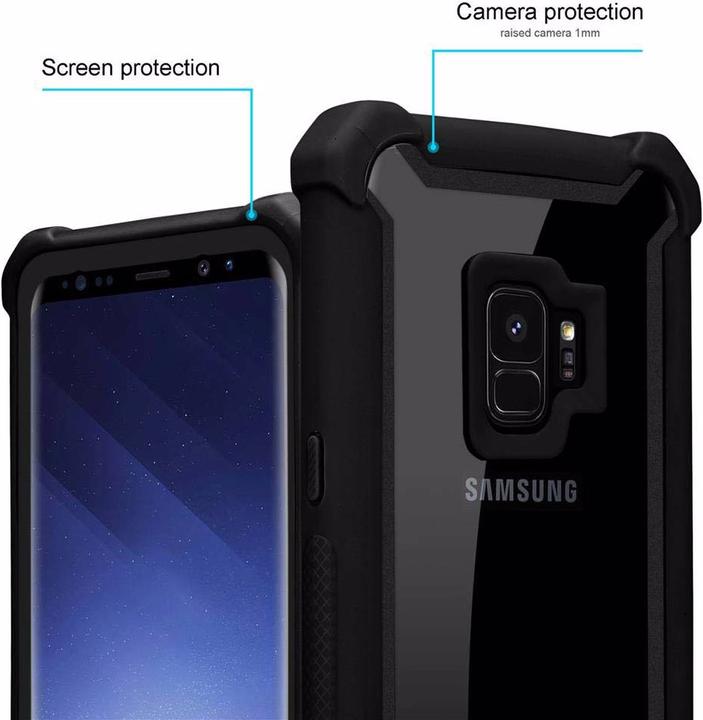 Actual product image Cadorabo Hybrid 2-in-1 Acrylic Cover (Samsung Galaxy S9)