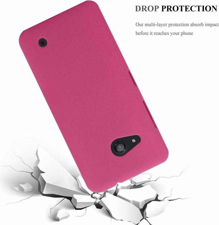 Actual product image Cadorabo Hard Cover Frosty Cover (Microsoft Lumia 550)