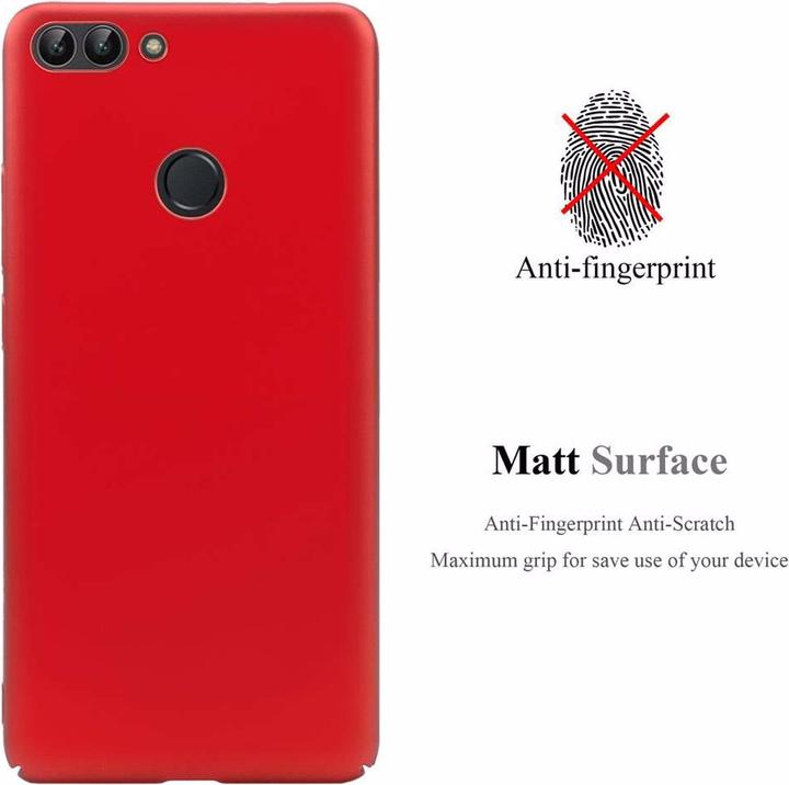 Actual product image Cadorabo Hard Cover Matt Metal Cover (Huawei Enjoy 7S, Huawei P Smart (2018))