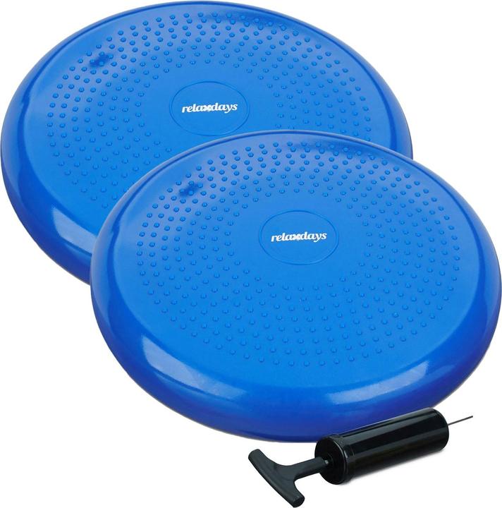 Produktbild Relaxdays Balance Kissen mit Massage-Noppen, 2er-Set