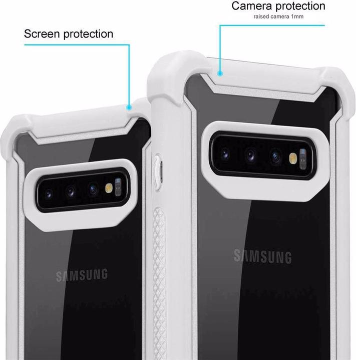 Image du produit Cadorabo Couverture acrylique hybride 2 en 1 (Samsung Galaxy S10+)