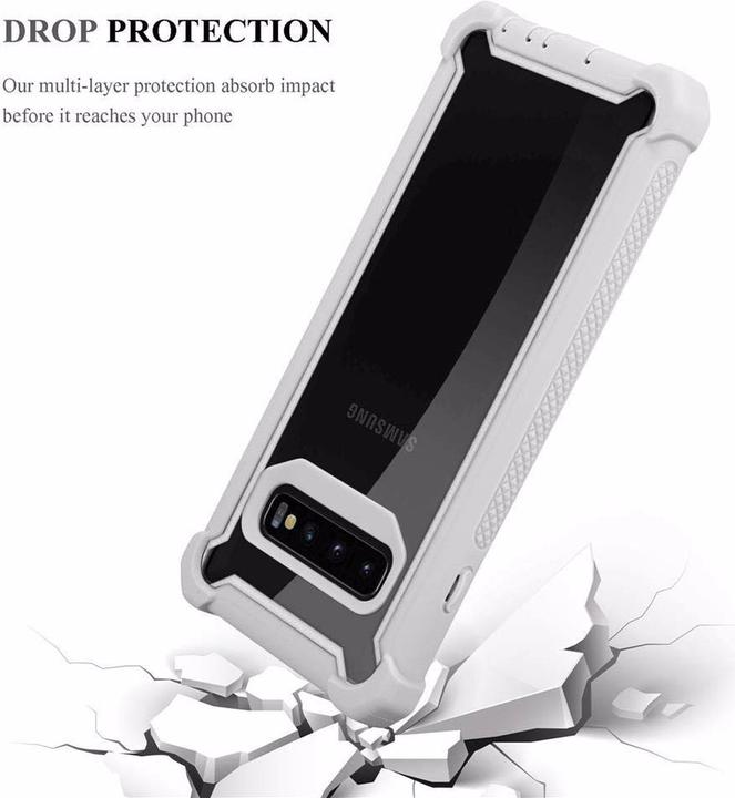 Image du produit Cadorabo Couverture acrylique hybride 2 en 1 (Samsung Galaxy S10+)