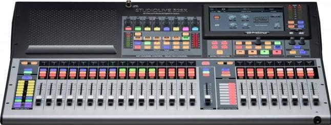 Produktbild PreSonus Mischpult StudioLive 32SX – 32-Kanal, digital (Studio- und Livemixer)