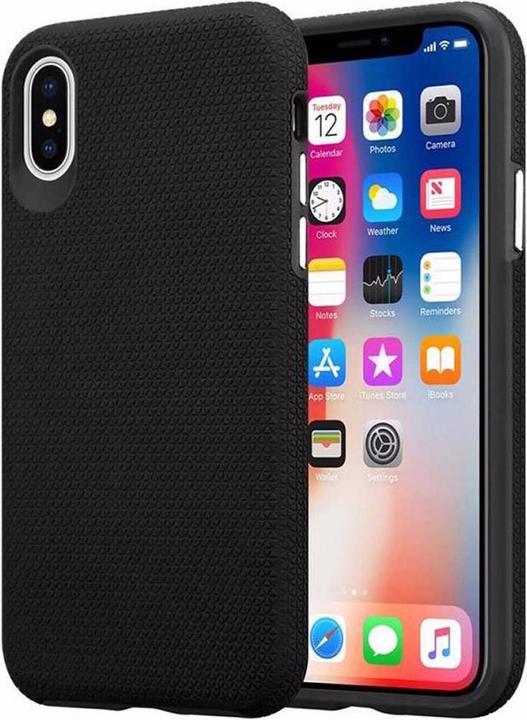 Actual product image Cadorabo Hybrid Triangle Cover (Apple iPhone X)