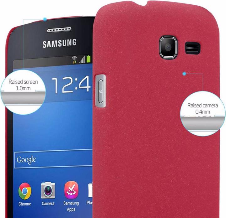 Image du produit Cadorabo Couverture rigide Frosty Cover (Samsung Galaxy Trend Lite)