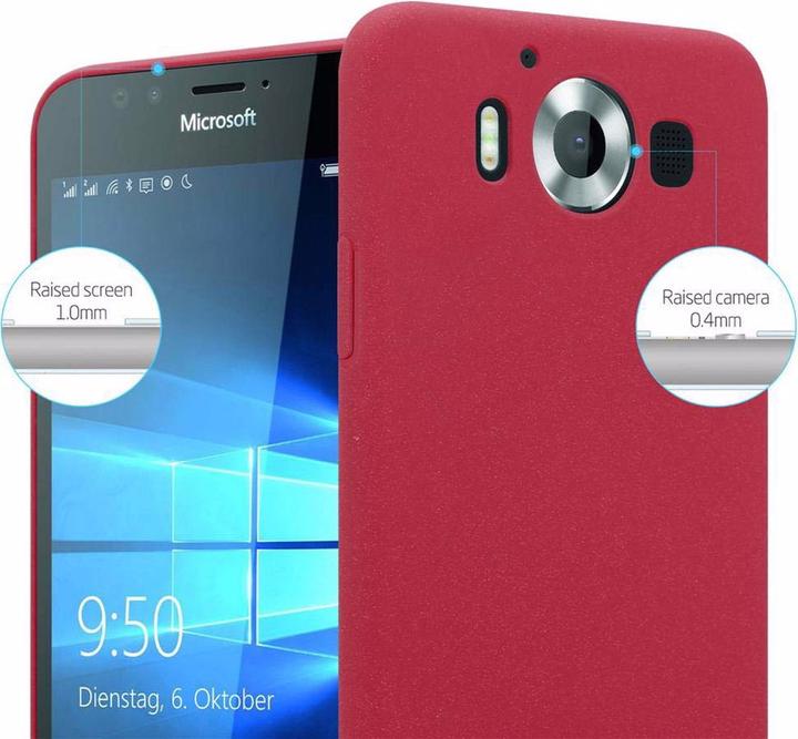 Actual product image Cadorabo Hard Cover Frosty Cover (Nokia Lumia 950 XL)