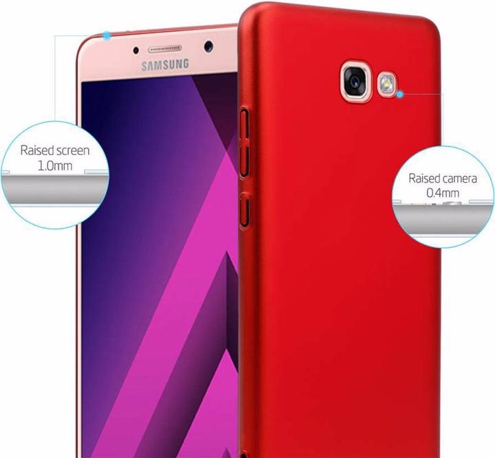 Actual product image Cadorabo Hard Cover Matt Metal Cover (Samsung Galaxy A7 (2017))