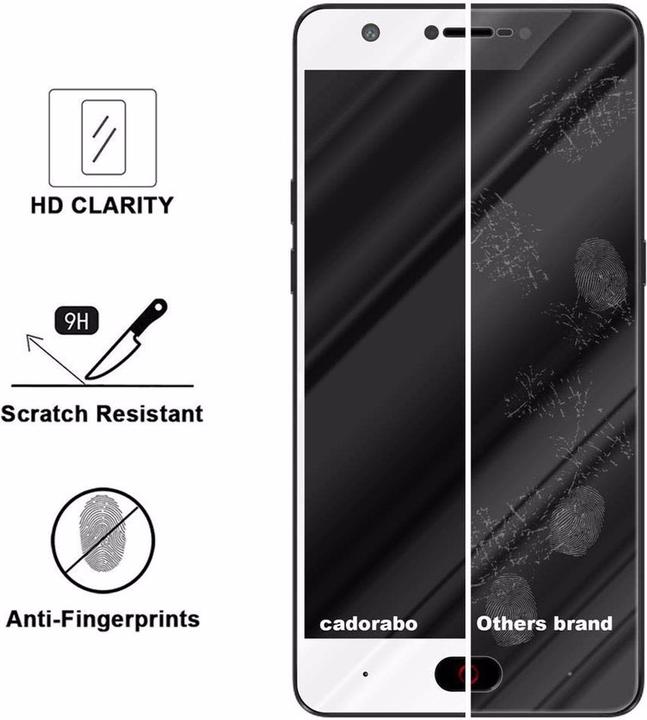 Actual product image Cadorabo Full screen display protection glass (1 Piece, ZTE Nubia M2)