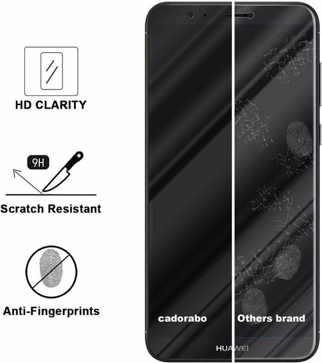 Immagine prodotto Cadorabo Vetro di protezione del display a schermo intero (1 Pezzo/i, Huawei P Smart (2018), Huawei Enjoy 7S)