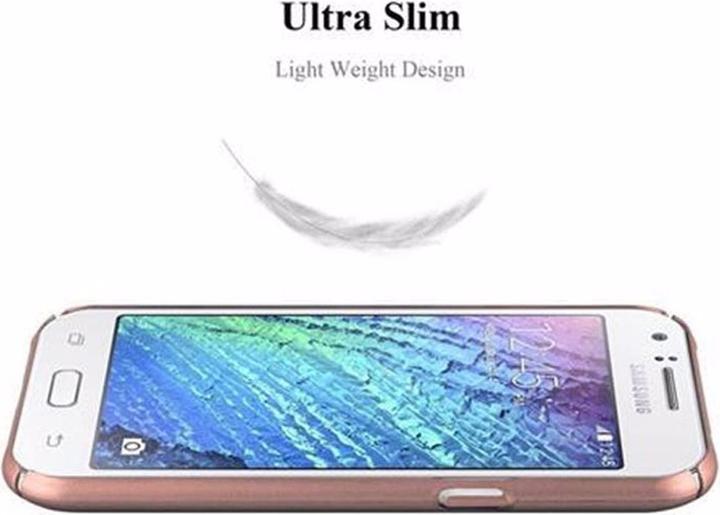 Productafbeelding Cadorabo Harde kaft Matte metalen omslag (Samsung Galaxy J1)