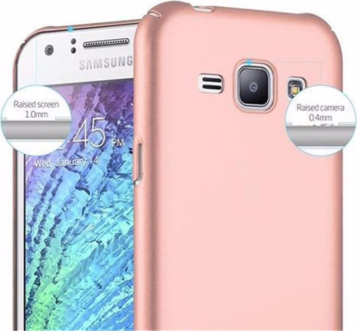 Productafbeelding Cadorabo Harde kaft Matte metalen omslag (Samsung Galaxy J1)
