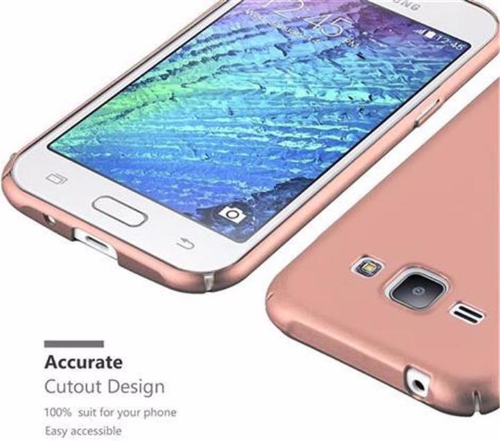 Productafbeelding Cadorabo Harde kaft Matte metalen omslag (Samsung Galaxy J1)