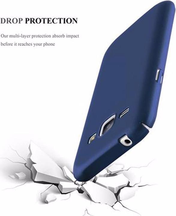 Produktbild Cadorabo Hard Cover Matt Metall Cover (Samsung Galaxy J1)