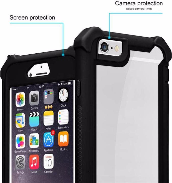 Image du produit Cadorabo Couverture acrylique hybride 2 en 1 (Apple iPhone 6)
