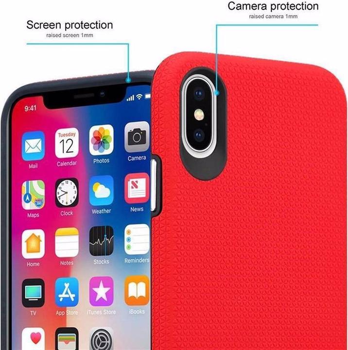 Produktbild Cadorabo Hybrid Triangle Cover (Apple iPhone X)