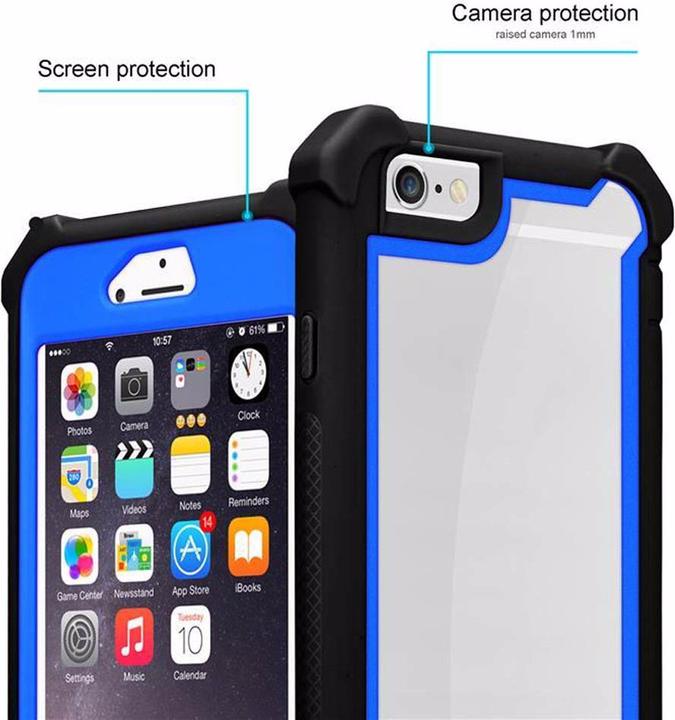 Produktbild Cadorabo Hybrid 2-in-1 Acrylic Cover (Apple iPhone 6 Plus)