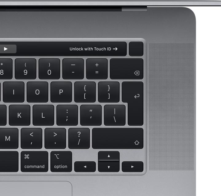 Actual product image Apple MacBook Pro 16 – 2019 (16", Intel Core i7-9750H, 32 GB, 512 GB, CH)