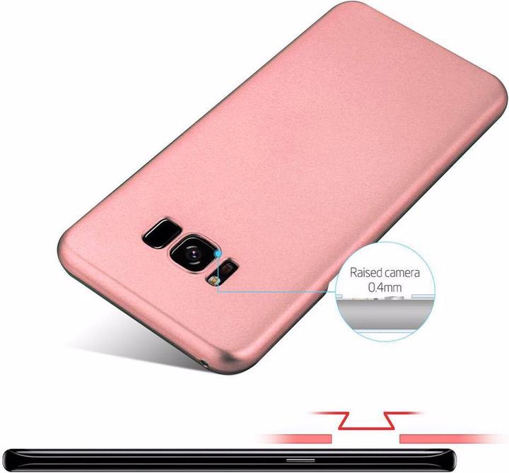 Actual product image Cadorabo Hard Cover Matt Metal Cover (Samsung Galaxy S8+)