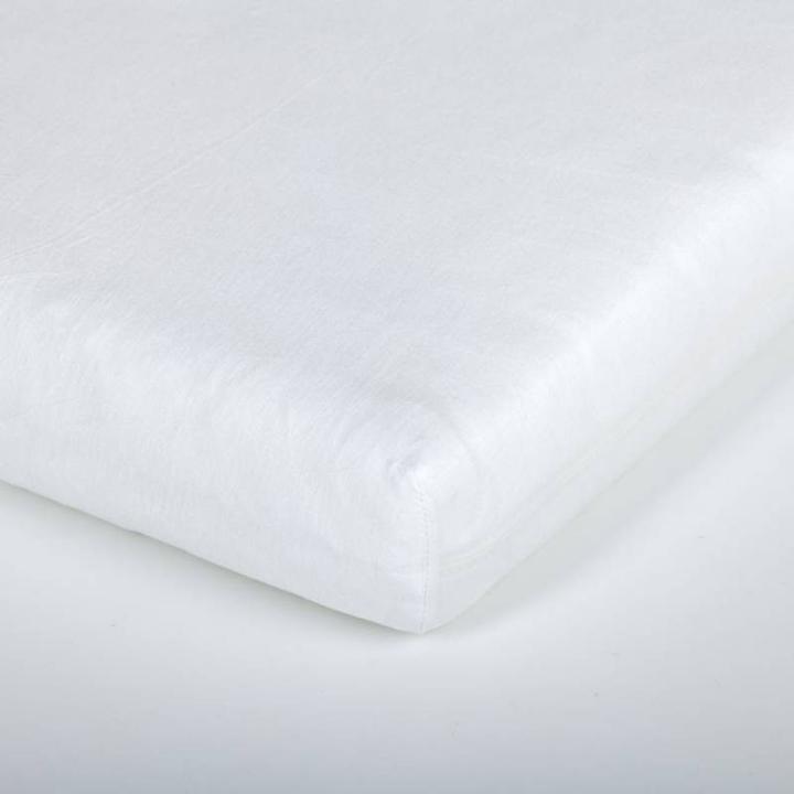 Image du produit Träumeland Drap-housse Jersey blanc 100x100 (100 x 100 cm)