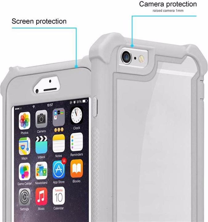Image du produit Cadorabo Couverture acrylique hybride 2 en 1 (Apple iPhone 6)