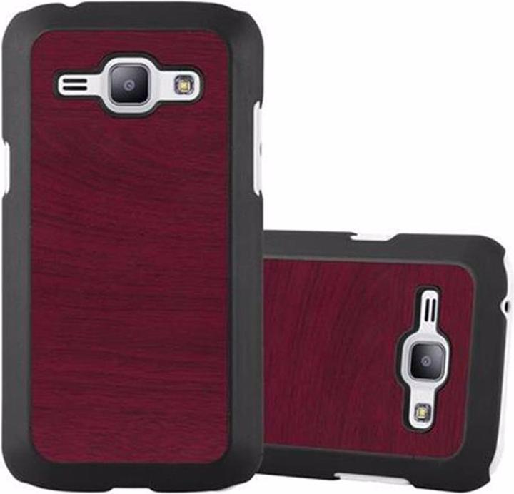 Productafbeelding Cadorabo Harde kaft Woody Cover (Samsung Galaxy J1)