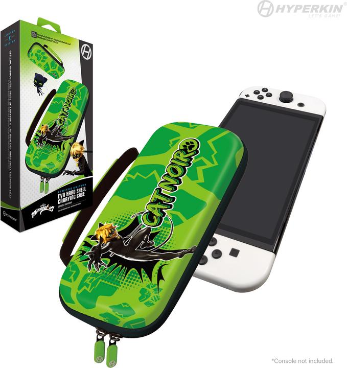 Produktbild Hyperkin Switch Tasche Miraculous Bug & Cat (Switch Lite, Switch OLED, Switch)