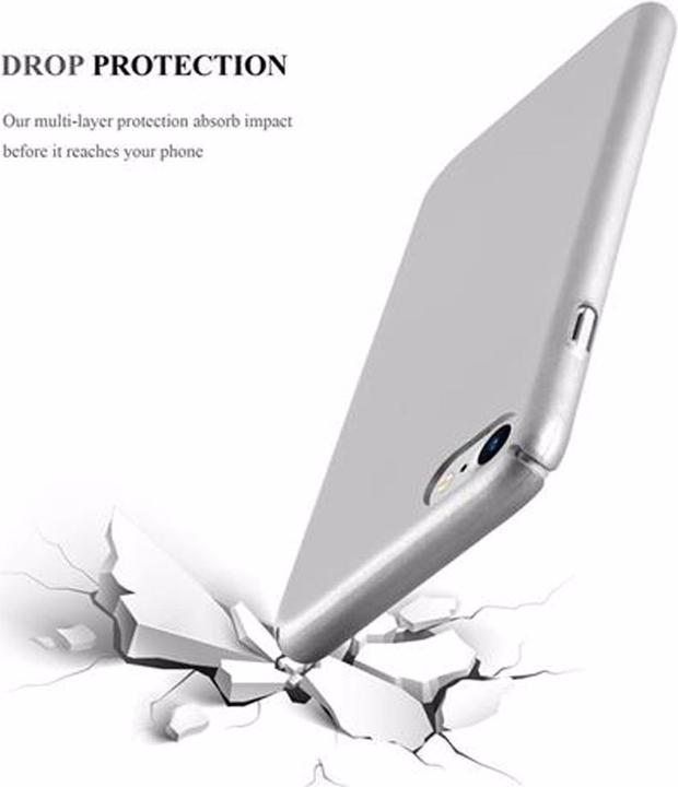 Productafbeelding Cadorabo Harde kaft Matte metalen omslag (Apple iPhone 7, Apple iPhone SE (2e generatie))