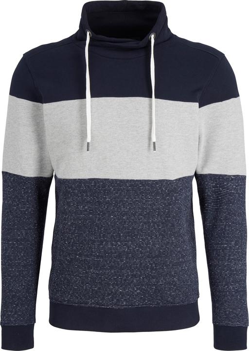 Produktbild Tom Tailor Sweatshirt Colour Blocking Pullover ohne Kapuze (M)