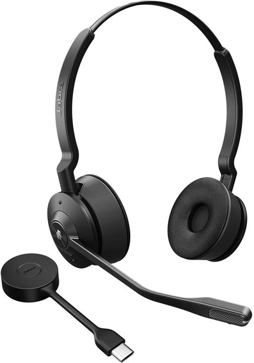 Actual product image Jabra Engage 55 SE MS Stereo UNC (DECT, USB-C (Wireless, USB-C)