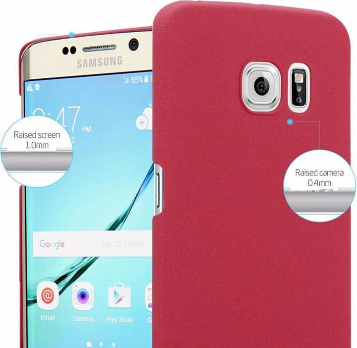 Actual product image Cadorabo Hard Cover Frosty Cover (Samsung Galaxy S6 Edge)