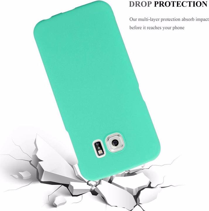 Image du produit Cadorabo Couverture rigide Frosty Cover (Samsung Galaxy S6 Edge)