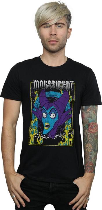 Actual product image Disney Mens Maleficent Poster T-Shirt (XXL)
