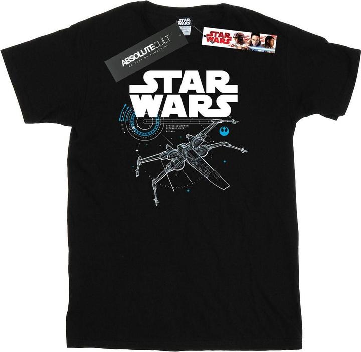 Immagine prodotto Star Wars The Last Jedi X-Wing Maglietta Uomo (3XL)