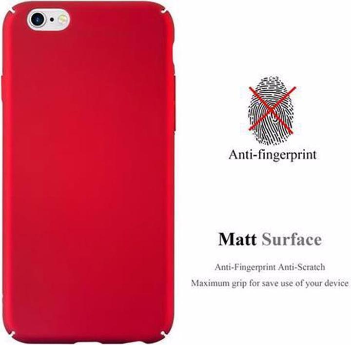 Actual product image Cadorabo Hard Cover Matt Metal Cover (Apple iPhone 6, Apple iPhone 6s)