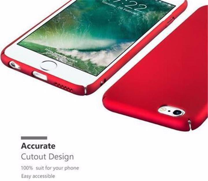 Actual product image Cadorabo Hard Cover Matt Metal Cover (Apple iPhone 6, Apple iPhone 6s)