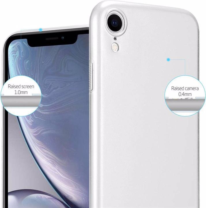 Actual product image Cadorabo Hard Cover Matt Metal Cover (Apple iPhone XR)