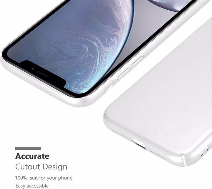 Actual product image Cadorabo Hard Cover Matt Metal Cover (Apple iPhone XR)