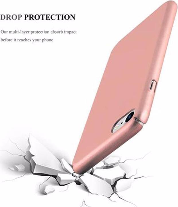 Actual product image Cadorabo Hard Cover Matt Metal Cover (Apple iPhone 7, Apple iPhone SE (2nd Gen))