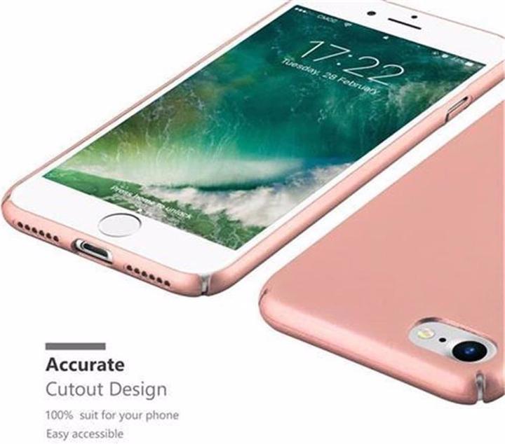 Actual product image Cadorabo Hard Cover Matt Metal Cover (Apple iPhone 7, Apple iPhone SE (2nd Gen))