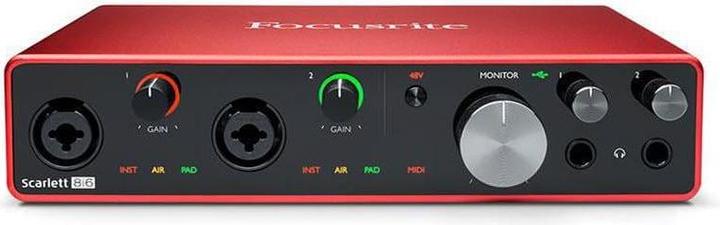 Actual product image Focusrite Scarlett 8i6 3rd gene (USB)