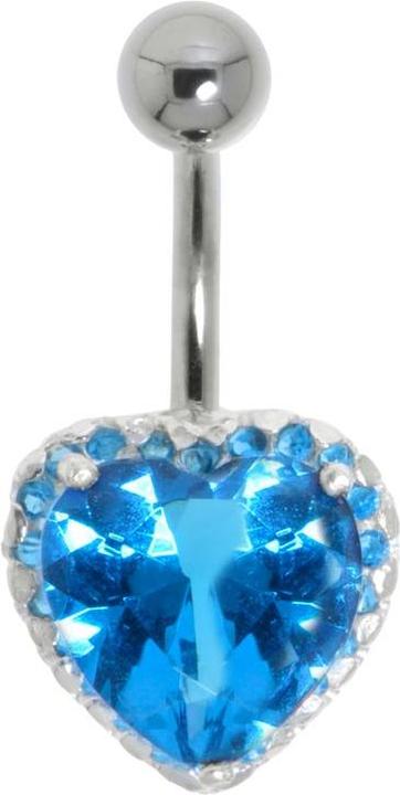 Produktbild Bijouteria Bauchpiercing (Edelstahl, Silber 925, Kristall)
