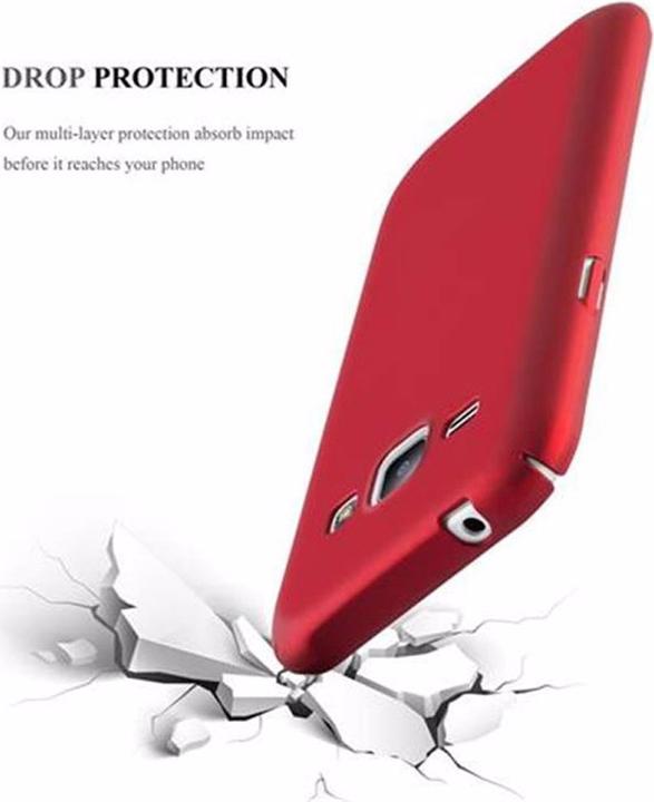Productafbeelding Cadorabo Harde kaft Matte metalen omslag (Samsung Galaxy J1)