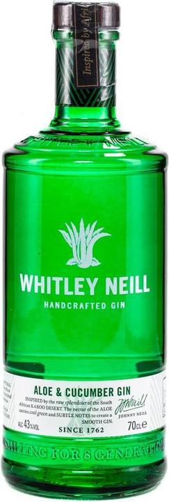 Produktbild Whitley Neill Aloe & Cucumber Dry Gin (1 x 70 cl)
