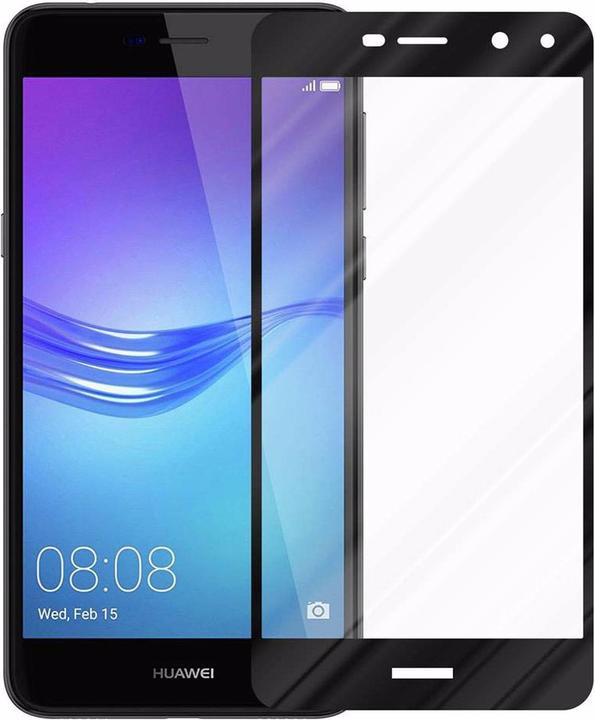 Produktbild Cadorabo Vollbild Displayschutzglas (1 Stück, Huawei Y5 (2017), Huawei Y6 (2017))